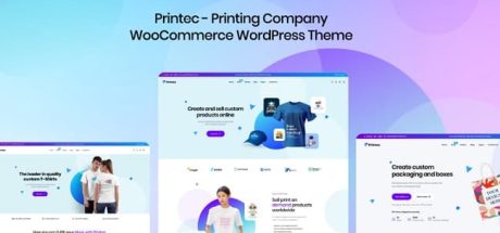 Printec完美破解版|印刷店WooCommerce主题