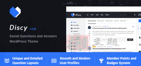 Discy 5.7.4完美破解版|社交问答WordPress主题
