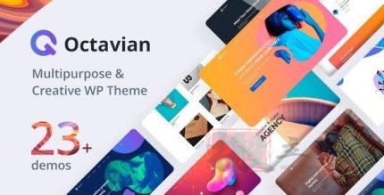 Octavian破解版|创意多用途响应式WordPress主题