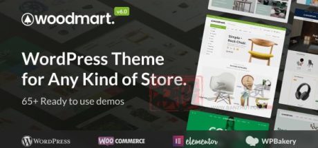 Woodmart 8.0.6破解版|高级WooCommerce主题模板