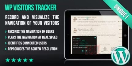 WP Visitors Tracker 访客日志追踪操作网站统计插件