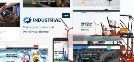 Industrial工业制造工厂响应式WordPress主题