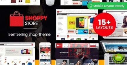 ShoppyStore破解版 | WooCommerce电商主题