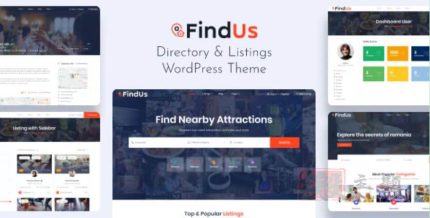 Findus WordPress主题|列表目录自定义设计响应式模板