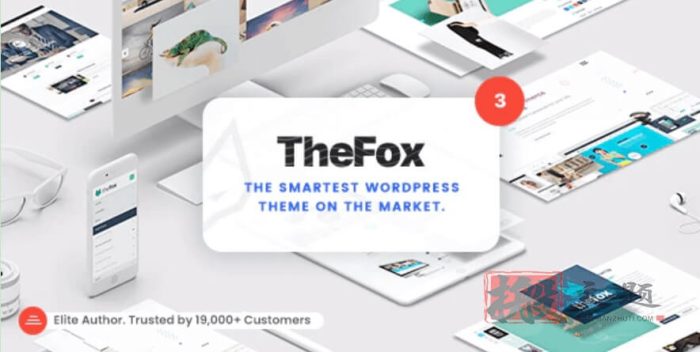 TheFox多功能响应式WordPress企业主题模板