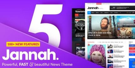 Jannah News 7.5.1破解版|新闻杂志CMS响应式WordPress主题