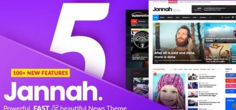 Jannah News 7.5.1破解版|新闻杂志CMS响应式WordPress主题